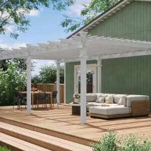 Coppell Vinyl Pergola